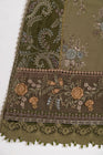 Maria B Linen Pakistani Suit DL-1003-Olive Green MAR128-Designer dhaage