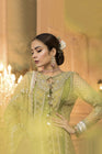 Maria B MBROIDERED Olive Green BD-1904