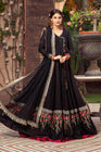Maria B Sateen Maxi CST-403-Black MAR115
