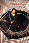 Maria B Sateen Maxi CST-403-Black MAR115