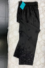 Mihrimah Embroidered Black Trousers MIH48 - Designer dhaage