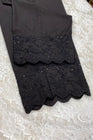 Mihrimah Embroidered Black Trousers MIH52 - Designer dhaage