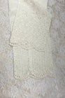 Mihrimah Embroidered Off - white Trousers MIH49 - Designer dhaage