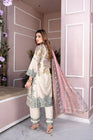 Munira Jacquard Linen 3 Piece Suit MUN463