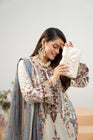 Munira Linen 3 Piece Suit MUN517-Designer dhaage