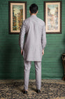 Nauroz Light Grey Cotton Kurta Trouser NAU08