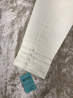 Off-white trousers with pearls TRO28