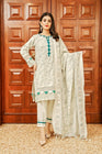 Oture Embroidered Dhanak Suit OTU30