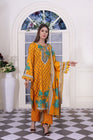 Oture Printed Linen 3 PC Suit OTU13