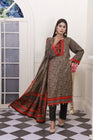 Oture Printed Linen 3 PC Suit OTU16