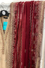 Sada Bahar Embroidered Net Formal Suit SBA43