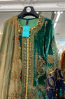 Sana Safinaz Luxury Velvet Suit SAN196-Designer dhaage