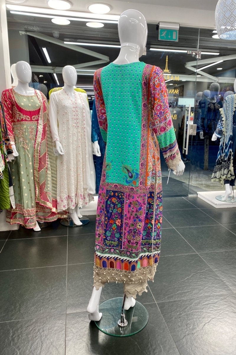 Sana Safinaz Muzlin AW22 14A SAN204-Designer dhaage