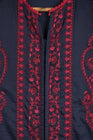 Sapphire Embroidered Cotton Satin 3 Piece Suit SAP126 - Designer dhaage