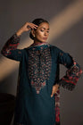 Sapphire Embroidered Khaddar 3 Piece Suit SAP109 - Designer dhaage