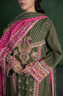 Sapphire Embroidered Khaddar 3 Piece Suit SAP129 - Designer dhaage