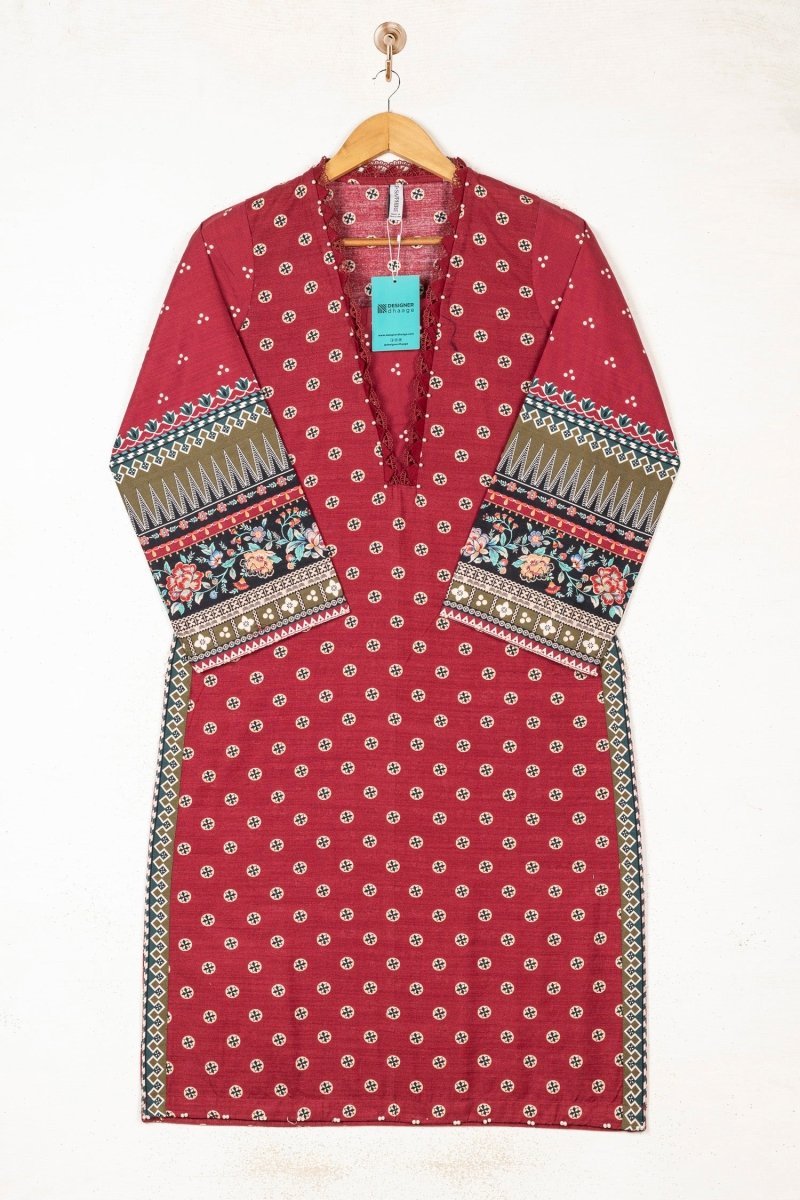 Sapphire Khaddar 3 Piece Suit SAP133 - Designer dhaage