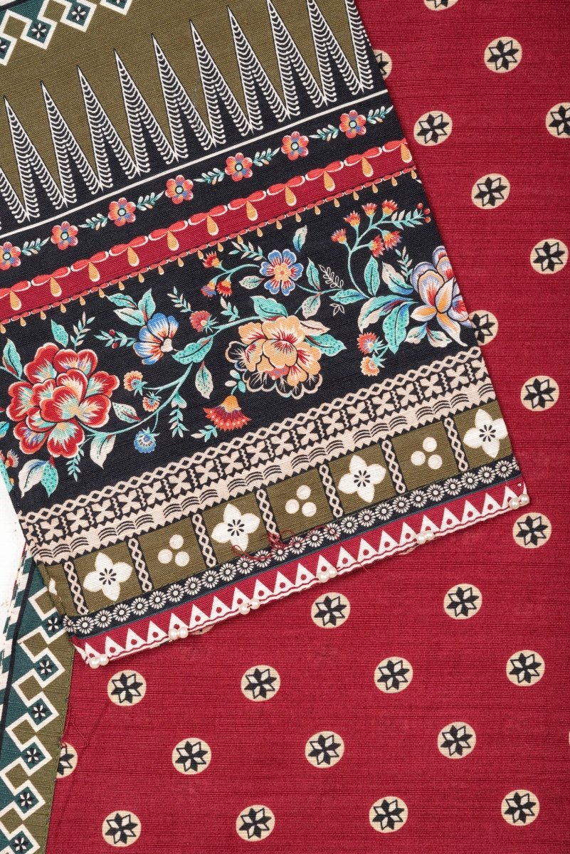 Sapphire Khaddar 3 Piece Suit SAP133 - Designer dhaage