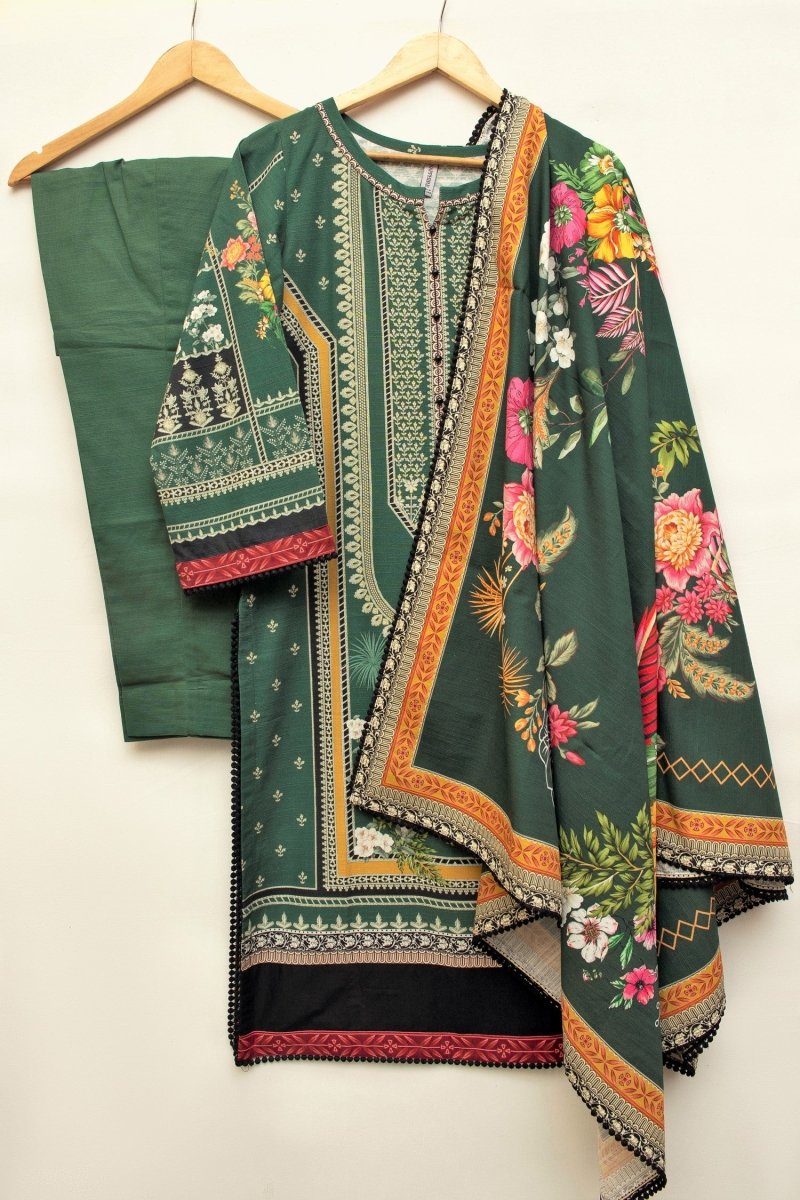 Sapphire Khaddar 3 Piece Suit SAP50-Designer dhaage