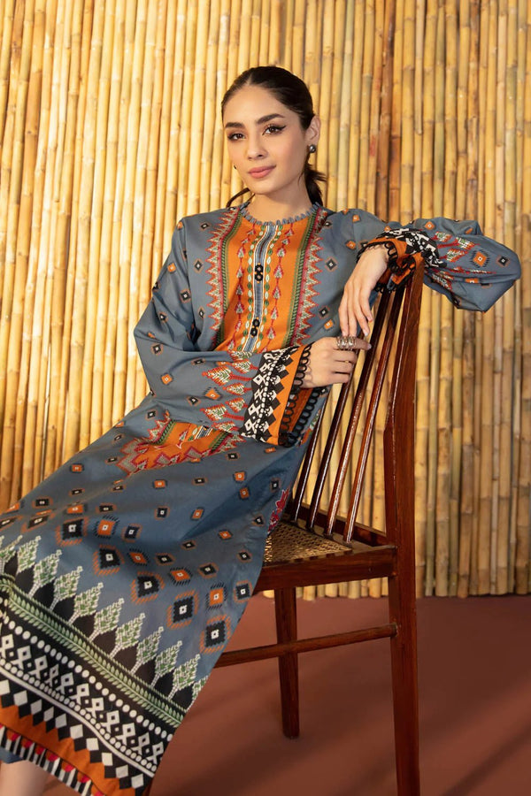 Sapphire Lawn Shirt SAP69-Designer dhaage