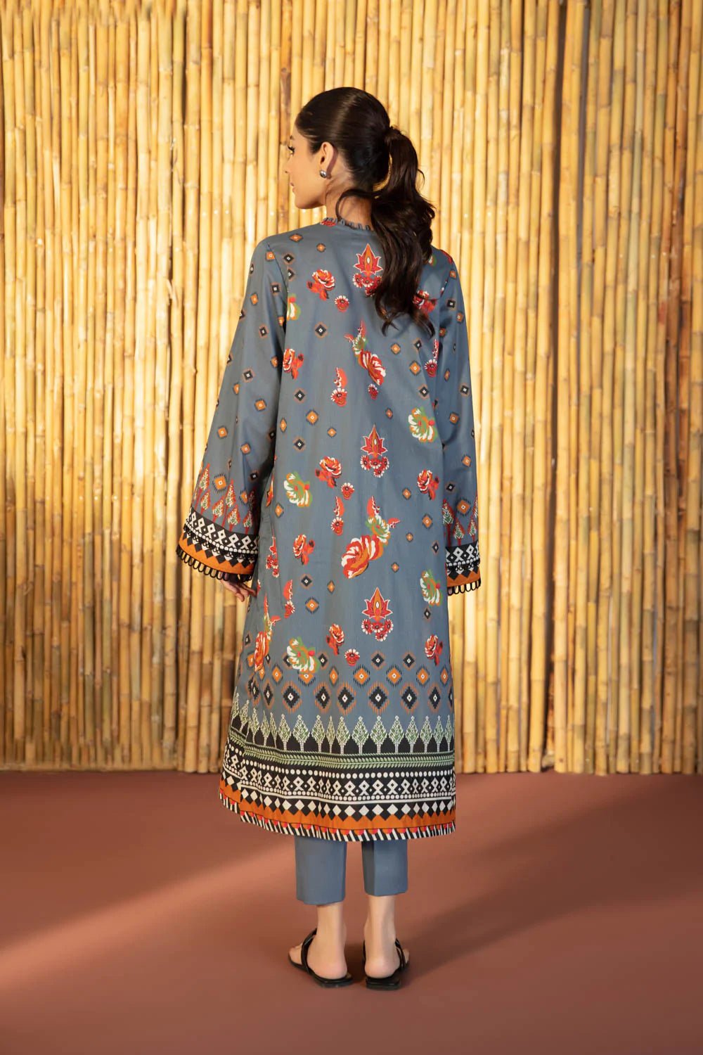 Sapphire Lawn Shirt SAP69-Designer dhaage