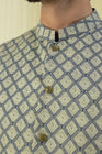 Sapphire Pakistani Mens Waistcoat SAM08-Designer dhaage