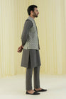 Sapphire Pakistani Mens Waistcoat SAM08-Designer dhaage