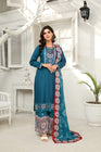 Simrans Ajrak Linen 3 Piece Suit SIM116