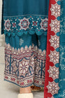Simrans Ajrak Linen 3 Piece Suit SIM116