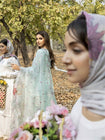 Simrans Festive Lawn Chikankari Sharara Frock SIM150