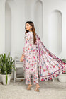 Simrans Floral Linen 3 Piece Suit SIM77
