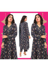 Simrans Linen Floral 3 Piece Suit SIM74