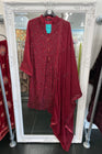 Wardah Embroidered Chiffon Formal Suit WAR03
