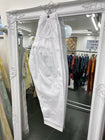 White Shalwar Trousers with Kikri Lace TRO35