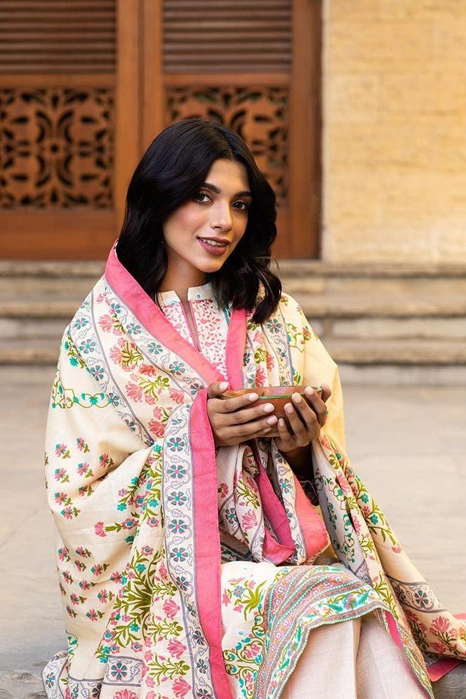 Zellbury Khaddar 3 Piece Suit ZEL09-Designer dhaage