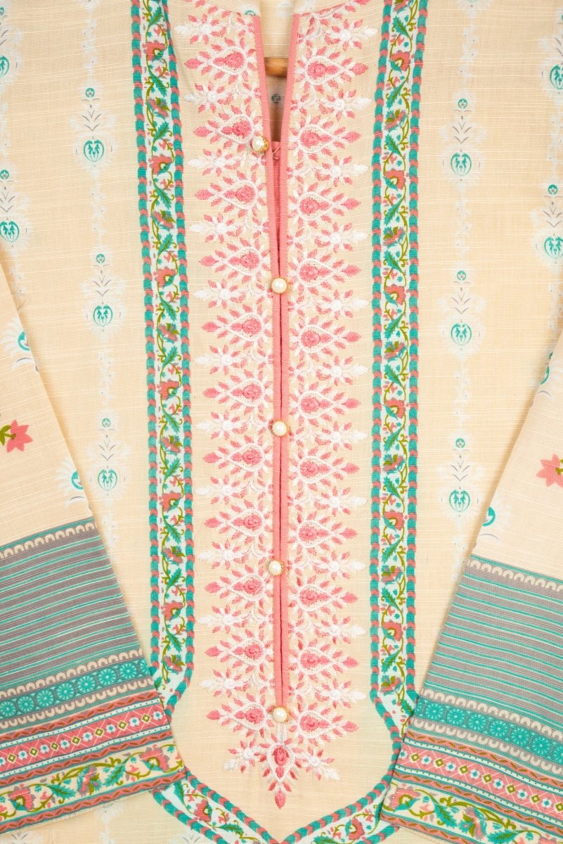 Zellbury Khaddar 3 Piece Suit ZEL09-Designer dhaage