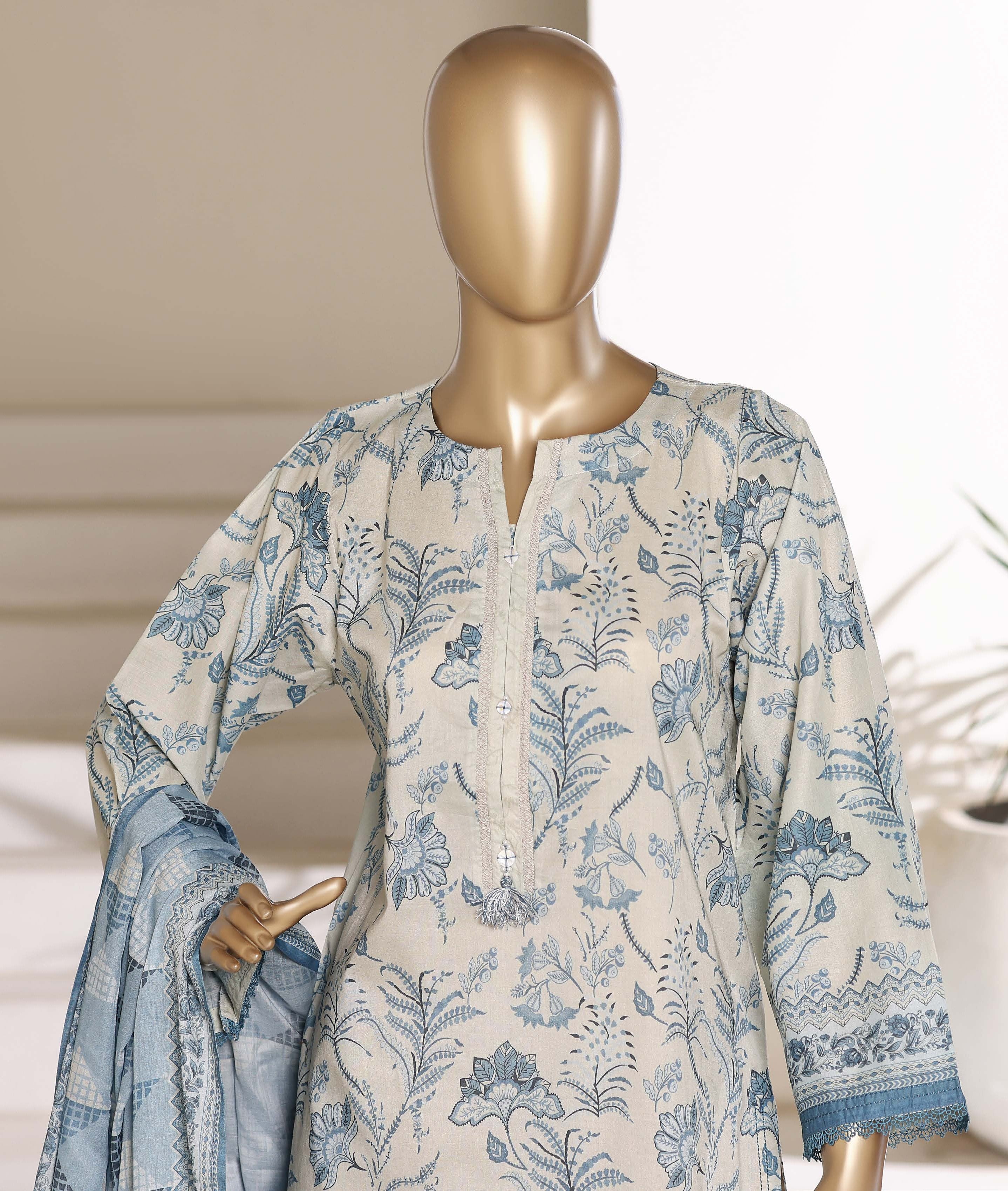 Sada Bahar Lawn 3 Piece Suit SBA266