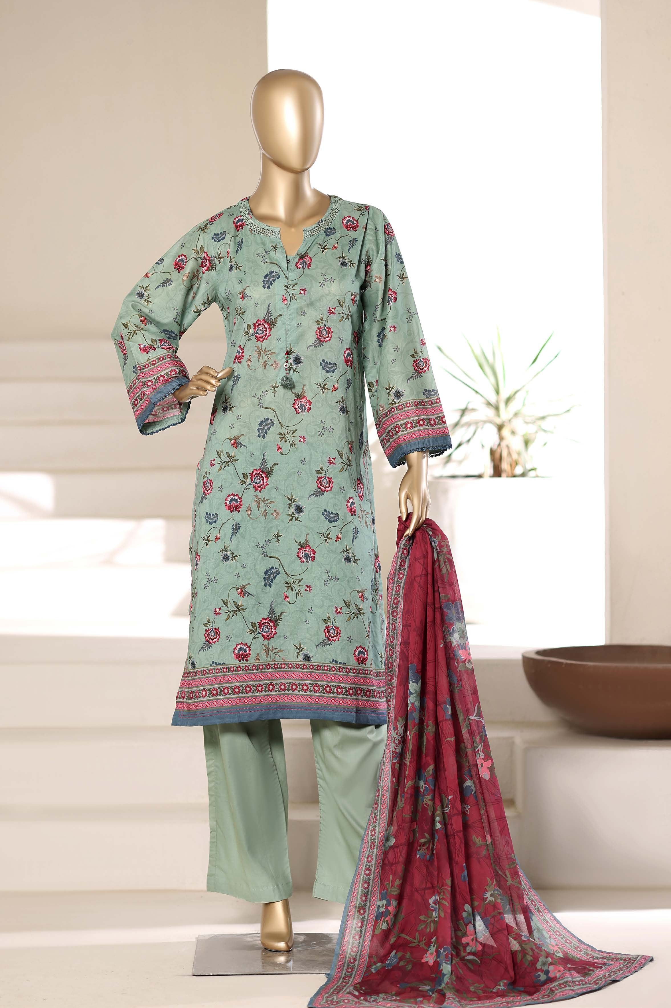 Sada Bahar Lawn 3 Piece Suit SBA265