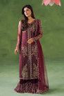 Allys Embellished Net Wedding Wear Sharara ALL157