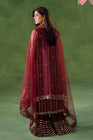 Allys Embellished Net Wedding Wear Sharara ALL157