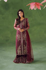Allys Embellished Net Wedding Wear Sharara ALL157