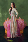 Allys Embroidered Maxi Dress Sharara Wedding Wear ALL158