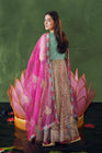 Allys Embroidered Maxi Dress Sharara Wedding Wear ALL158