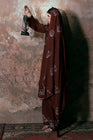 Allys Embroidered Karandi 3 Piece Shalwar Kameez ALL163