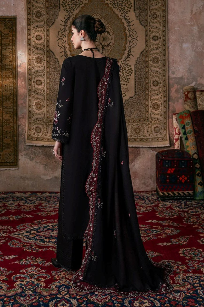 Allys Embroidered Karandi 3 Piece Suit ALL160
