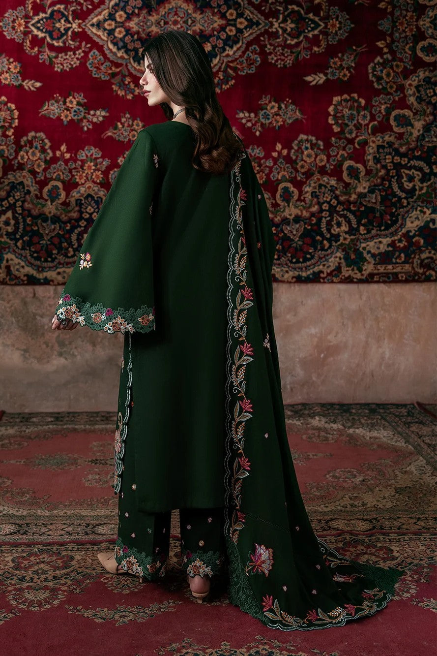Allys Embroidered Karandi 3 Piece Suit ALL161