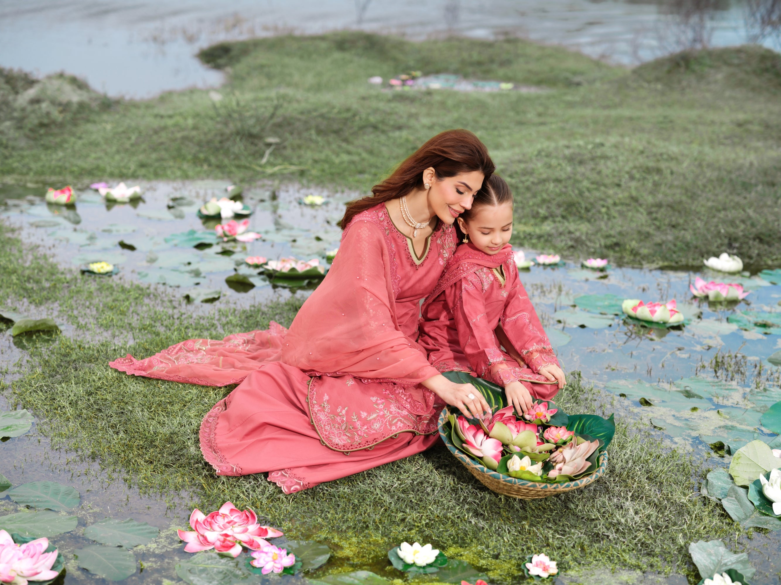 Allys Mama and Me Festive Pret Lotus Era Pinki ALL146