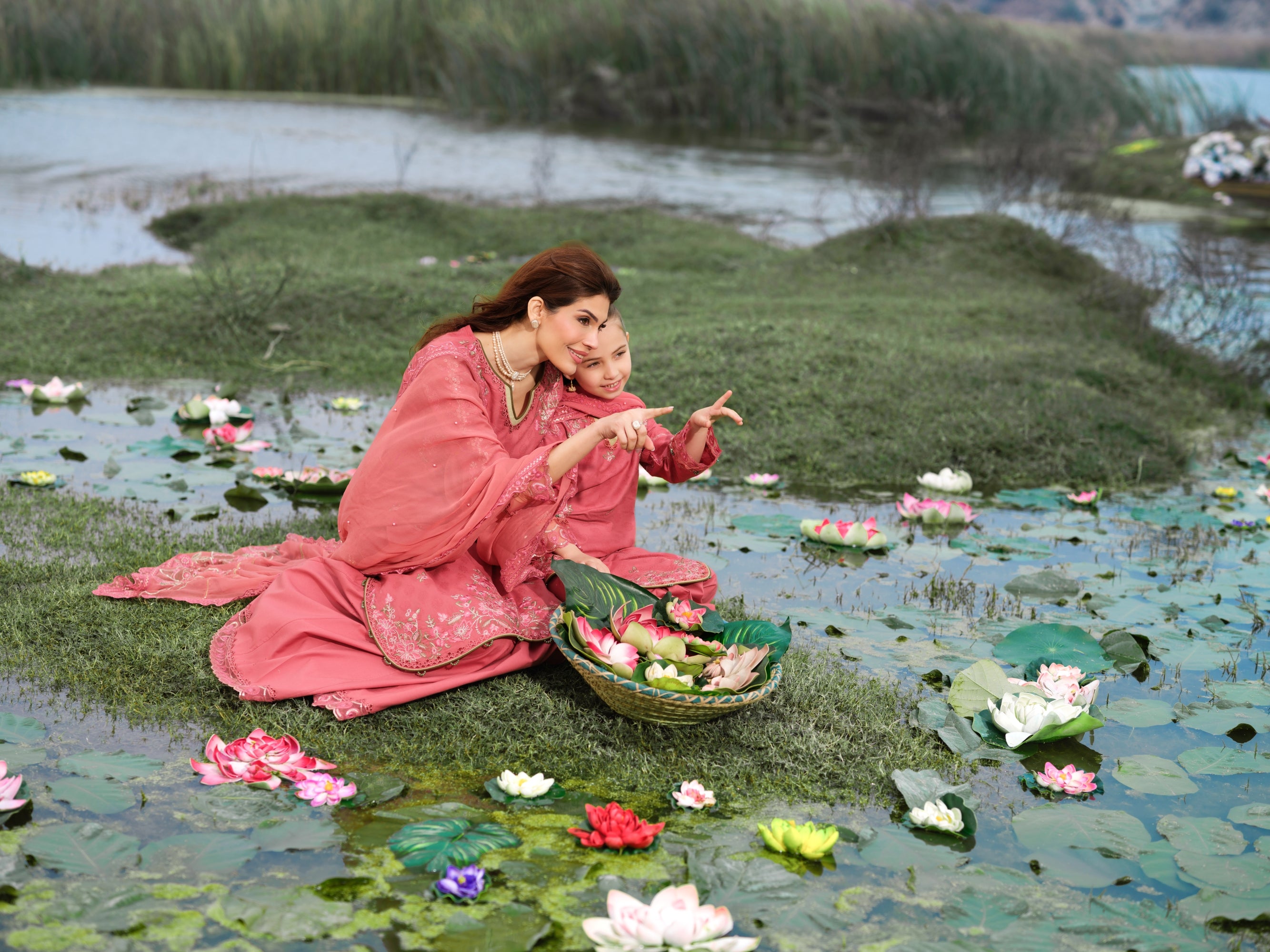 Allys Mama and Me Festive Pret Lotus Era Pinki ALL146