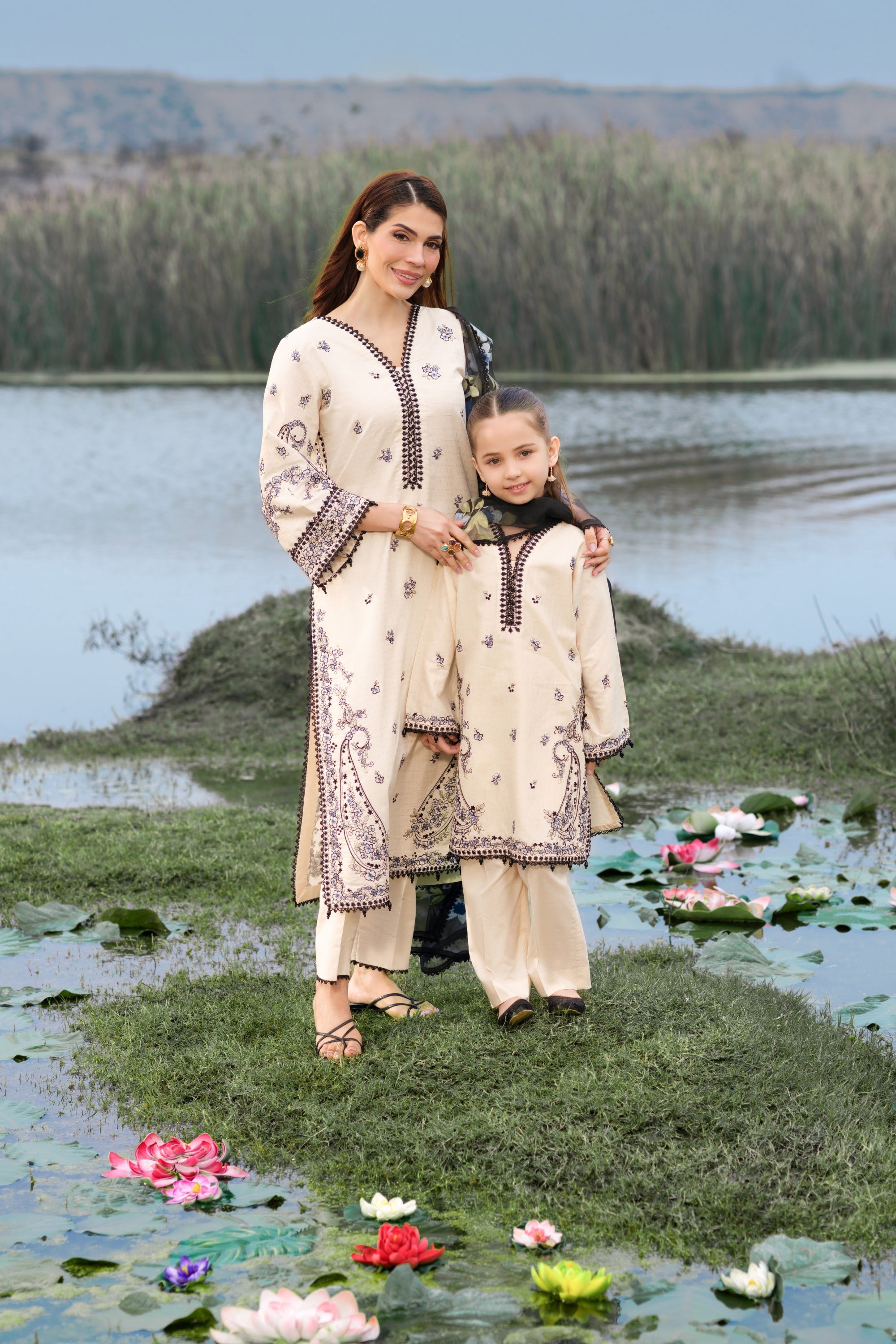 Allys Mama and Me Festive Pret Lotus Era Seep ALL147