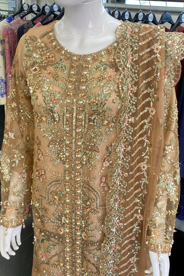 Areej Embellished Net Wedding Wear ARJ02